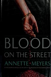Cover of: Blood on the street
