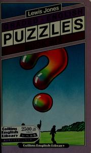 Cover of: Graded English puzzles by Lewis Jones