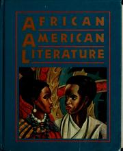 Cover of: African American Literature by William L. Andrews