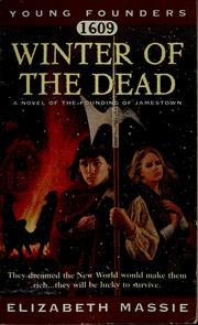 Cover of: 1609: winter of the dead : a novel about the founding of Jamestown
