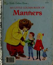 Cover of: My Golden Book of Manners