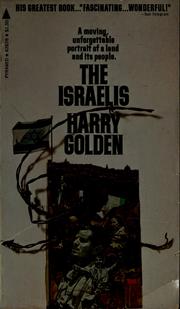 Cover of: The Israelis by Harry Golden