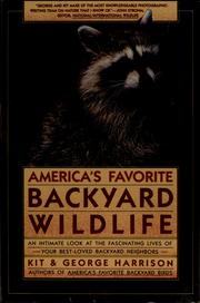Cover of: America's favorite backyard wildlife by Kit Harrison