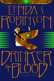 Cover of: Drinker of blood by Lynda Suzanne Robinson