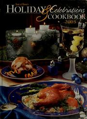 Cover of: Holiday & celebrations cookbook 2003