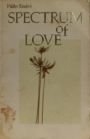 Cover of: Spectrum of love.