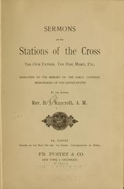 Cover of: Sermons on the stations of the cross