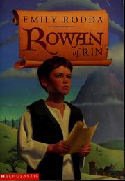 Cover of: Rowan of Rin: Rowan of Rin #1