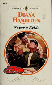 Cover of: Never a bride