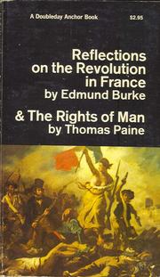 Cover of: Reflections on the Revolution in France & The Rights of Man by Edmund Burke, Thomas Paine