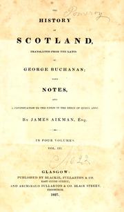 Cover of: The history of Scotland by George Buchanan