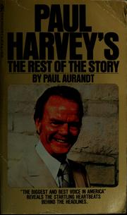 Cover of Paul Harvey's The rest of the story