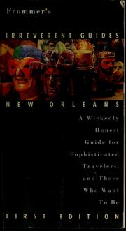 Cover of: Frommer's irreverent guides: New Orleans