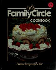 Cover of: 1986 Family circle cookbook by 