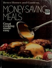 Cover of: Money-saving meals