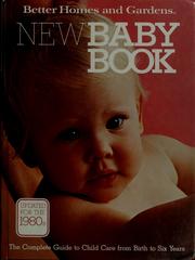 Cover of: New baby book