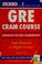 Cover of: GRE cram course