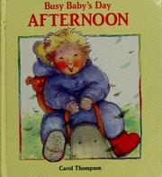 Afternoon (Busy baby's day) by Carol Thompson
