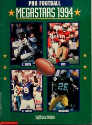 Cover of: Pro football megastars 1994