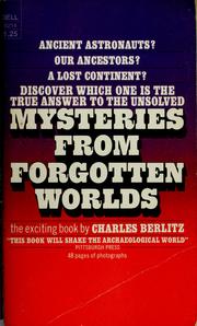 Cover of: Mysteries from forgotten worlds