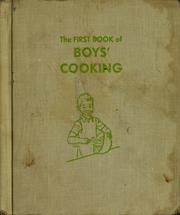 Cover of: The first book of boys' cooking