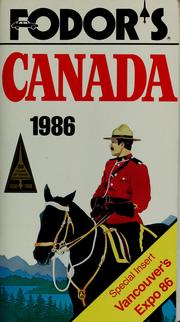 Cover of: Fodor's Canada 1986 by Langdon Faust