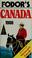 Cover of: Fodor's Canada 1986