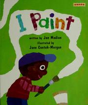 Cover of: I paint