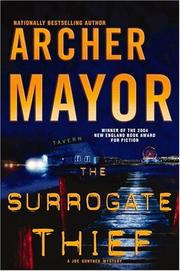Cover of: The surrogate thief by Archer Mayor