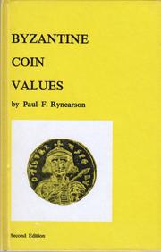 Byzantine coin values by Paul F. Rynearson