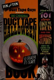 Cover of: The original duct tape Halloween book by Berg, Jim