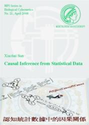 Cover of: Causal Inference from Statistical Data by Xiaohai Sun