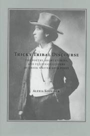 Tricky tribal discourse by Alexia Maria Kosmider