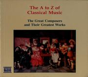 Cover of: The A to Z of classical music by Keith Anderson