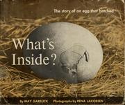 Cover of: What's inside? by May Garelick