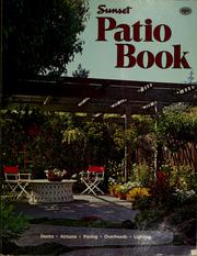 Cover of: Patio book by Sunset Books