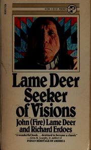 Cover of: Lame Deer Seeker of Visions by John Fire