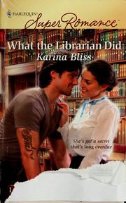 Cover of: What the librarian did