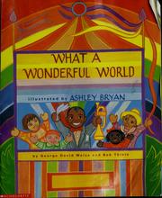 Cover of: What a wonderful world by Weiss, George
