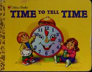 Cover of: Time to tell time