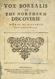 Cover of: Vox Borealis, or The northern discoverie