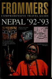 Cover of: Nepal: '92-'93