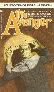 The Avenger. # 7.  Stockholders in Death