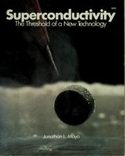 Cover of: Superconductivity by Jonathan L. Mayo, Jonathan L. Mayo