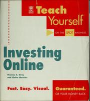 Cover of: Teach yourself investing online