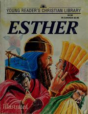 Cover of: Esther by Susan Martins Miller