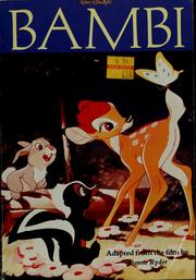 Cover of: Walt Disney's Bambi (Junior Novel Series)