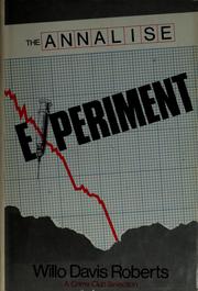 Cover of: The Annalise experiment