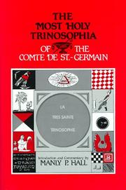 Cover of: Most Holy Trinosophia