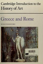 Cover of: The art of Greece and Rome by Susan Woodford